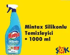 MİNTAX SİLİKONLU TEMİZLEYİCİ 1000 ML